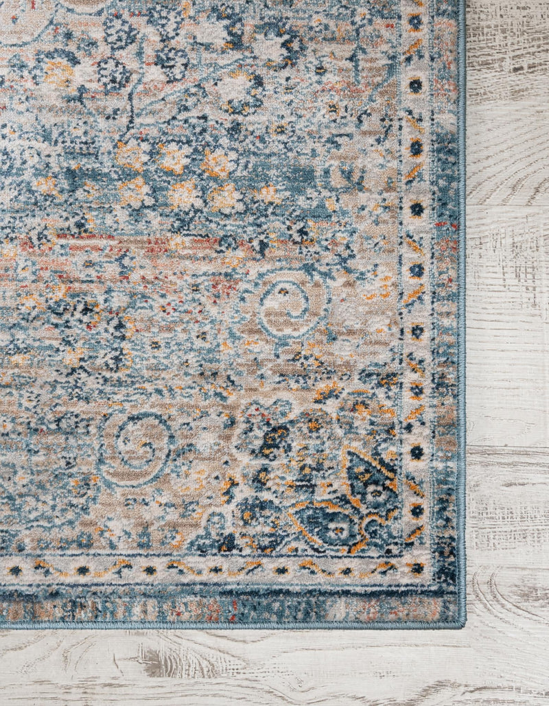 Coastal Haven Collection Area Rug - Seabreeze (Multi) Octagon Multi  lifestyle 33