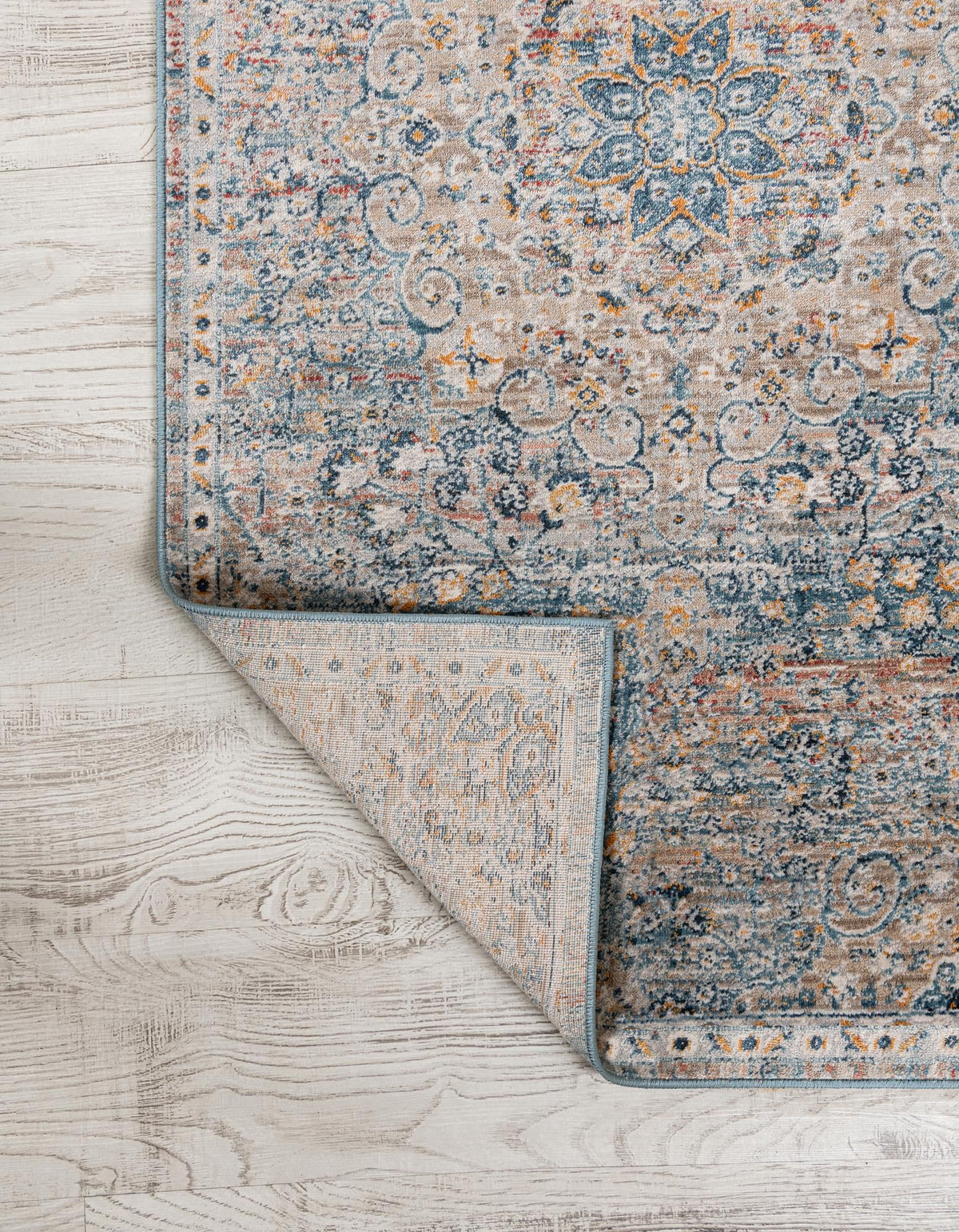 Coastal Haven Collection Area Rug - Seabreeze (Multi) Octagon Multi  lifestyle 34