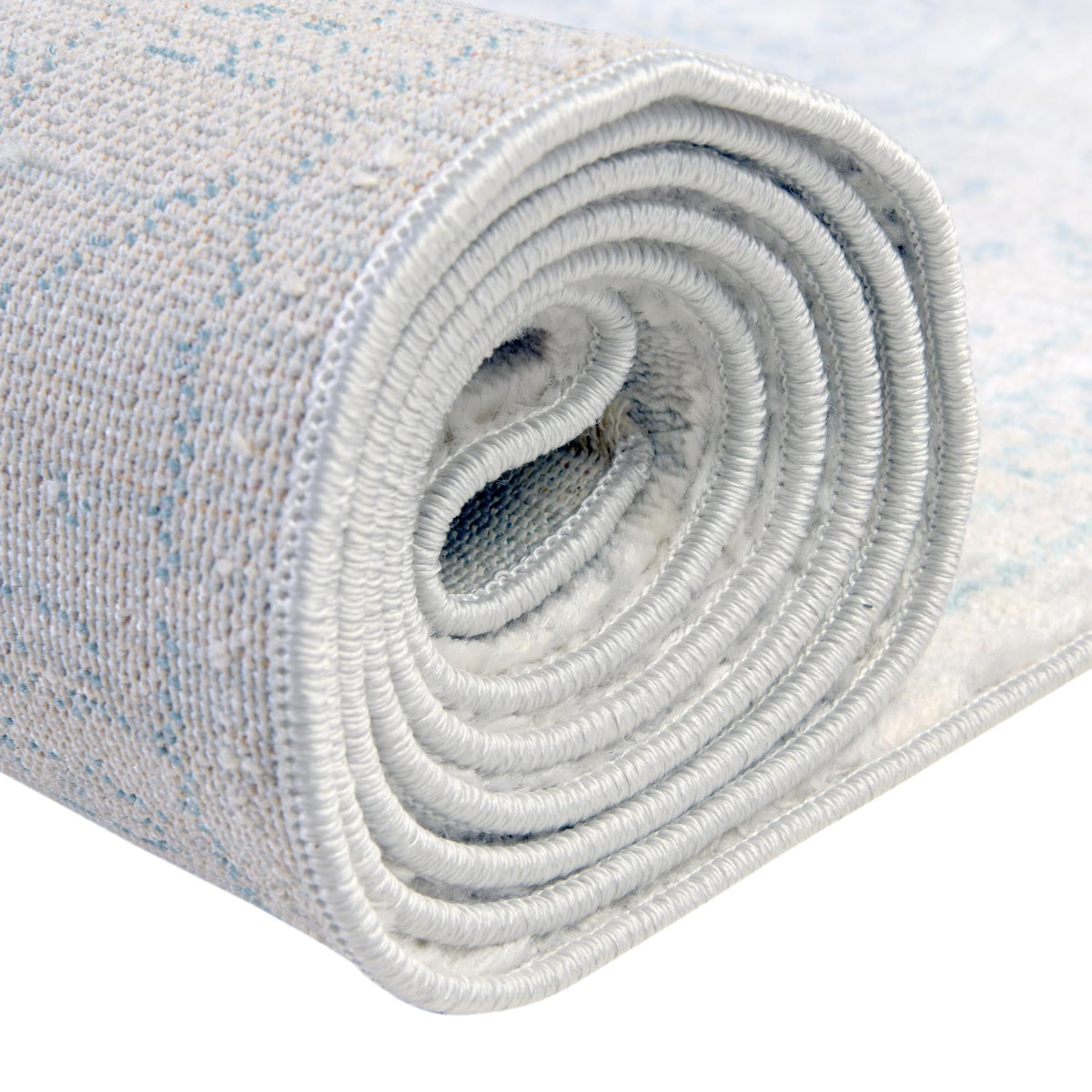 Coastal Haven Collection Area Rug - Seabreeze (Gray) Rectangle Gray  lifestyle 14