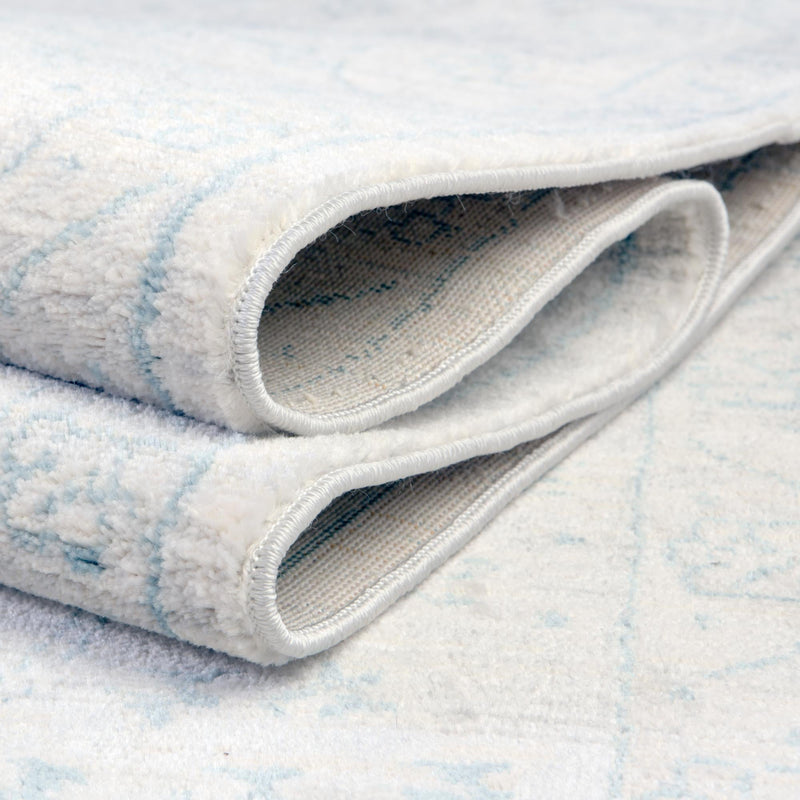 Coastal Haven Collection Area Rug - Seabreeze (Gray) Rectangle Gray  lifestyle 15