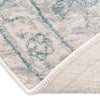 Coastal Haven Collection Area Rug - Seabreeze (Gray) Round Gray  lifestyle 55