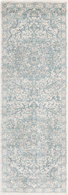 Coastal Haven Collection Area Rug - Seabreeze (Gray) Runner Gray  lifestyle 19