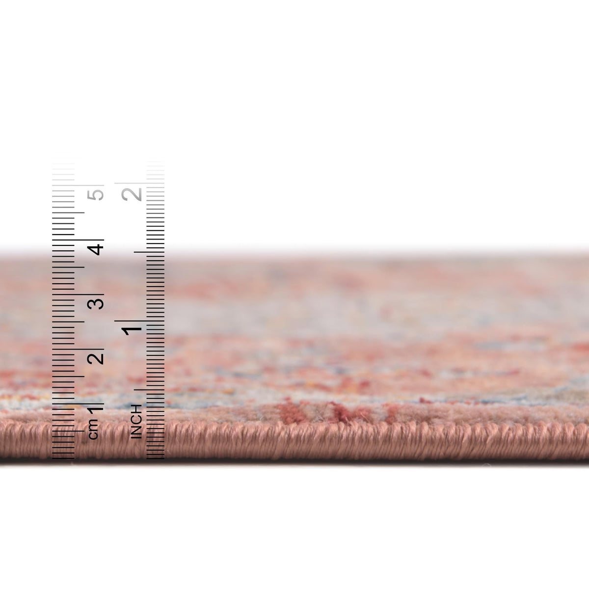 Coastal Haven Collection Area Rug - Seabreeze (Red) Rectangle Red  lifestyle 4