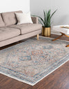 Coastal Haven Collection Area Rug -  Harborview Rectangle Multi  lifestyle 7