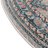Coastal Haven Collection Area Rug -  Harborview Round Multi  lifestyle 100
