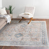 Coastal Haven Collection Area Rug -  Harborview Square Multi  lifestyle 95