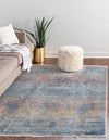 Coastal Haven Collection Area Rug -  Oceania Rectangle Multi  lifestyle 2