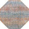 Coastal Haven Collection Area Rug -  Oceania Octagon Multi  lifestyle 19
