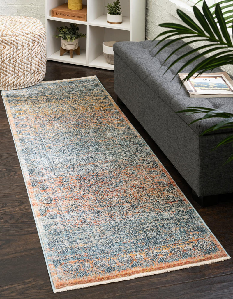 Coastal Haven Collection Area Rug -  Oceania Runner Multi  lifestyle 20