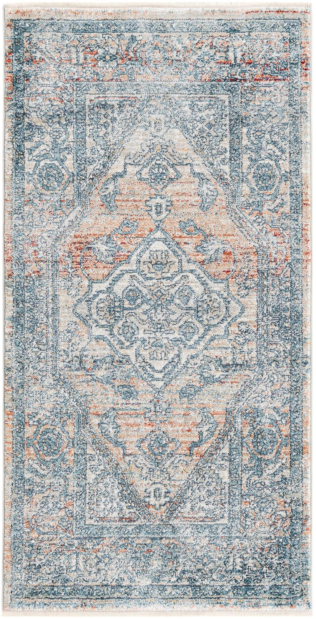 Coastal Haven Collection Area Rug -  Marina Runner Multi  lifestyle 101