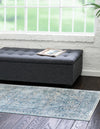 Coastal Haven Collection Area Rug -  Marina Runner Blue  lifestyle 67