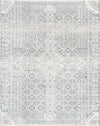 Coastal Haven Collection Area Rug -  Shoreline Rectangle Gray Main