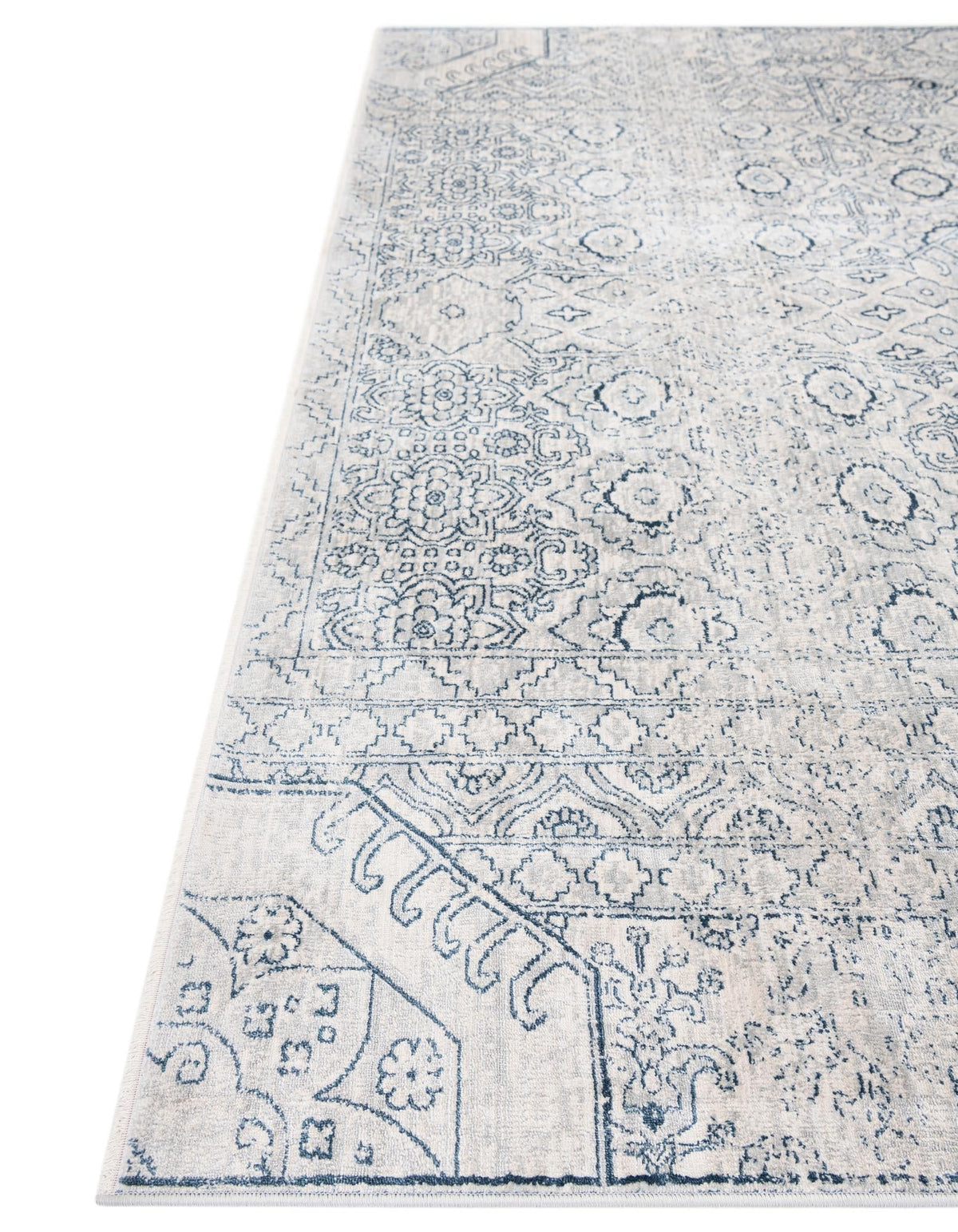 Coastal Haven Collection Area Rug -  Shoreline Rectangle Gray  lifestyle 6