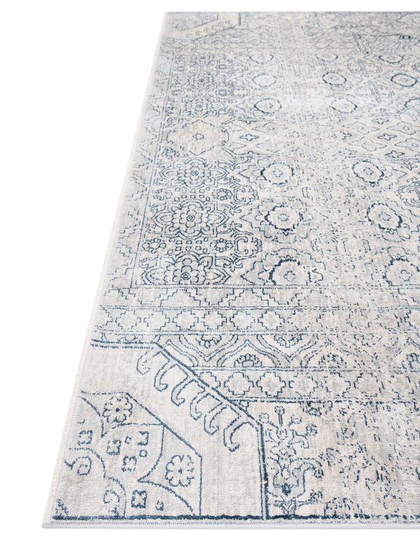 Coastal Haven Collection Area Rug -  Shoreline Rectangle Gray  lifestyle 6