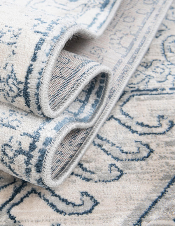 Coastal Haven Collection Area Rug -  Shoreline Rectangle Gray  lifestyle 12