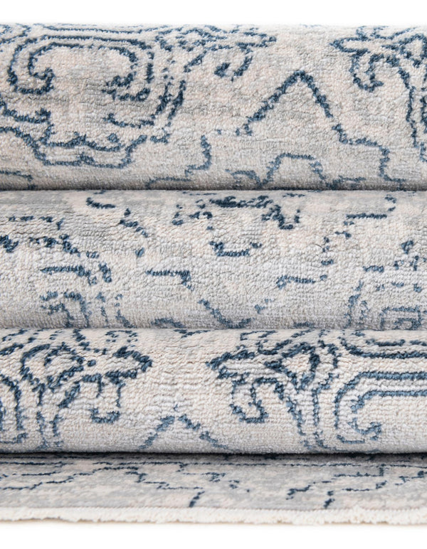 Coastal Haven Collection Area Rug -  Shoreline Rectangle Gray  lifestyle 13