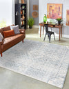 Coastal Haven Collection Area Rug -  Shoreline Square Gray  lifestyle 22
