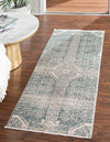 Coastal Haven Collection Area Rug -  Shoreline Runner Gray  lifestyle 20