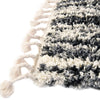 Cozy Cove Shag Collection Area Rug -  Seabreeze Rectangle Black and White  lifestyle 25