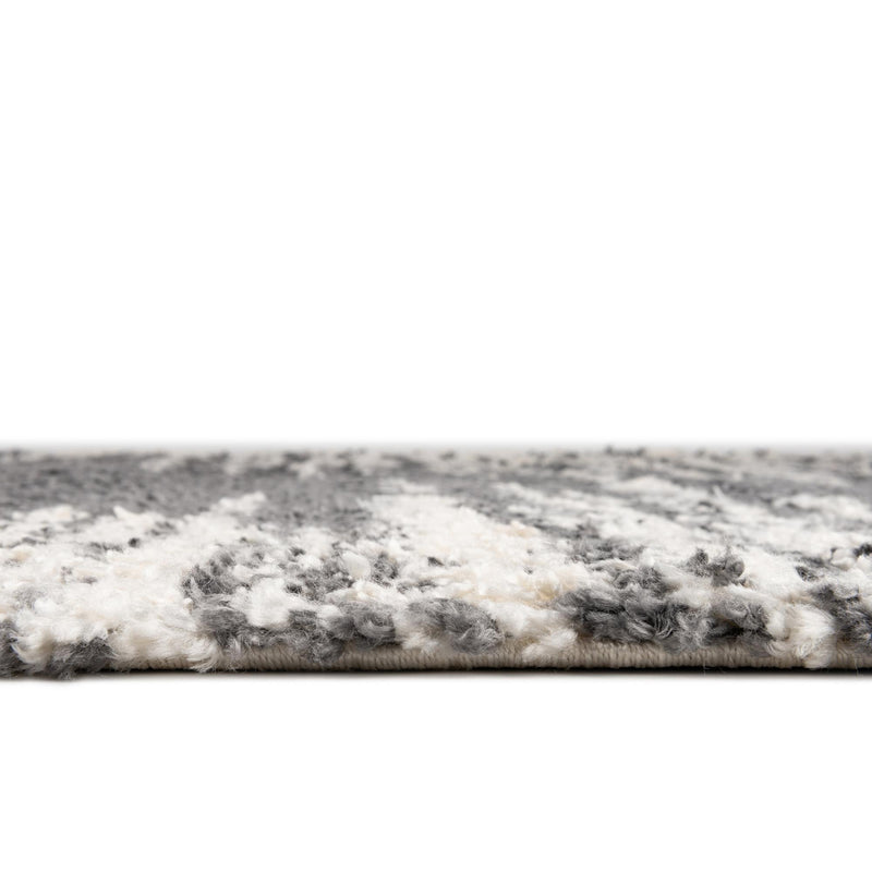 Tranquil Tides Shag Collection Area Rug - Marina Rectangle Gray  lifestyle 12