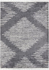 Tranquil Tides Shag Collection Area Rug -  Azure Rectangle Gray  lifestyle 5