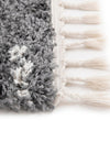 Tranquil Tides Shag Collection Area Rug -  Azure Rectangle Gray  lifestyle 16