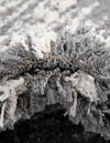 Tranquil Tides Shag Collection Area Rug -  Azure Rectangle Gray  lifestyle 19