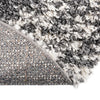 Tranquil Tides Shag Collection Area Rug -  Azure Round Gray  lifestyle 104