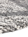 Tranquil Tides Shag Collection Area Rug -  Azure Oval Gray  lifestyle 67