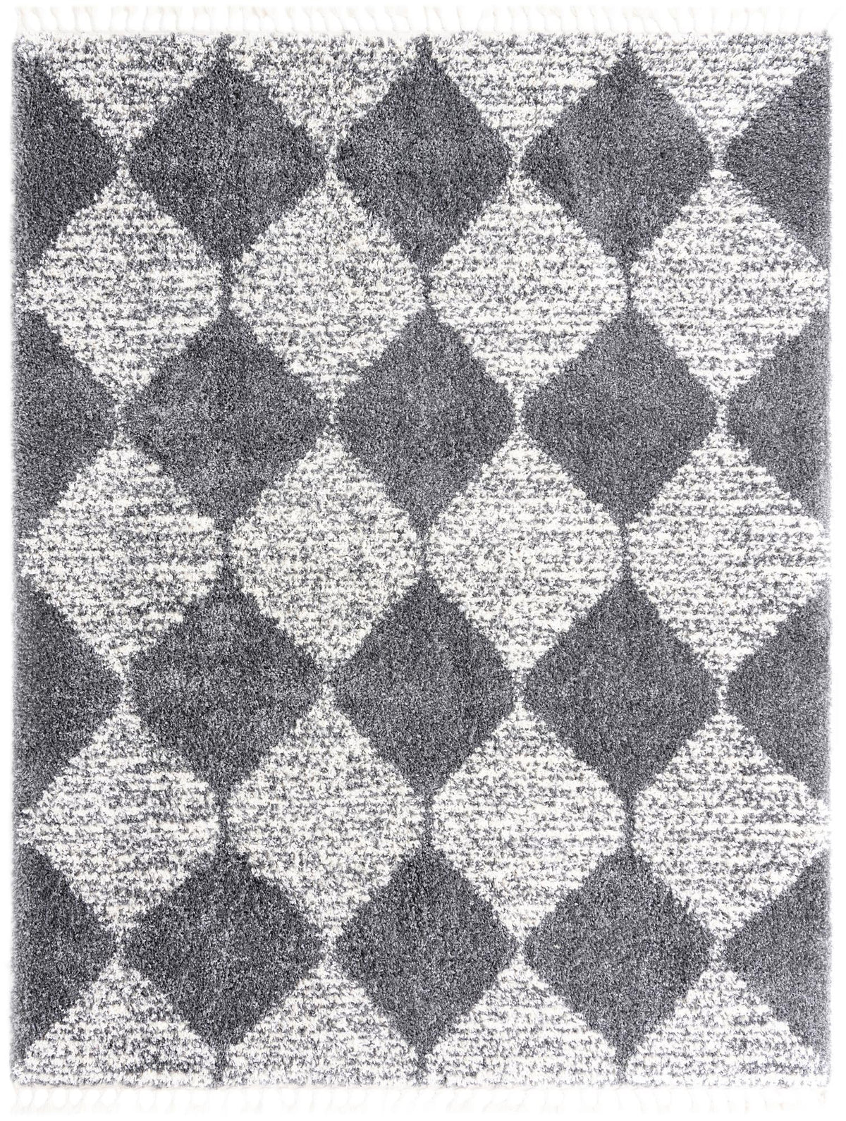 Tranquil Tides Shag Collection Area Rug -  Pebble Rectangle Gray  lifestyle 2