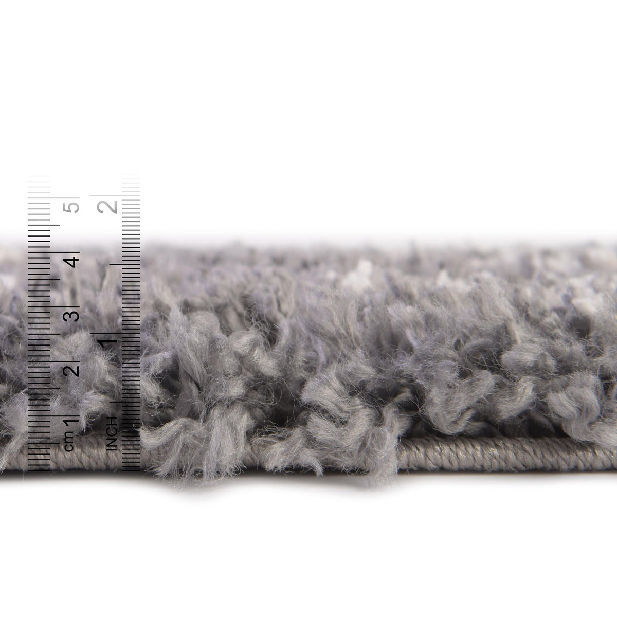 Tranquil Tides Shag Collection Area Rug -  Pebble Rectangle Gray  lifestyle 12