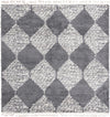 Tranquil Tides Shag Collection Area Rug -  Pebble Square Gray  lifestyle 40