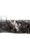 Tranquil Tides Shag Collection Area Rug -  Frost Oval Black and White  lifestyle 53