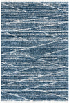 Tranquil Tides Shag Collection Area Rug -  Frost Rectangle Blue Main