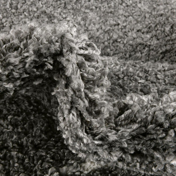 Tranquil Tides Shag Collection Area Rug -  Frost Rectangle Gray  lifestyle 14