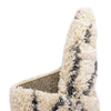 Tranquil Tides Shag Collection Area Rug -  Frost Square White  lifestyle 93