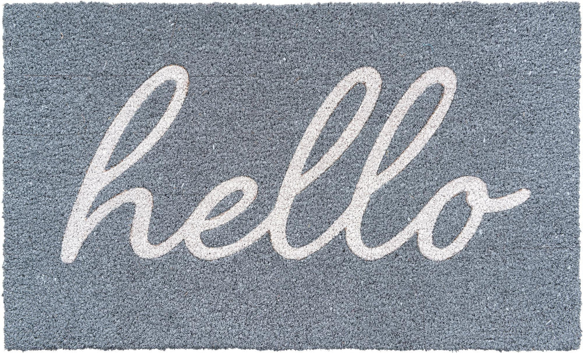 Threshold Welcome Collection Area Rug -  Hearth Rectangle Gray  lifestyle 2