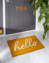 Threshold Welcome Collection Area Rug -  Hearth Rectangle Yellow  lifestyle 8