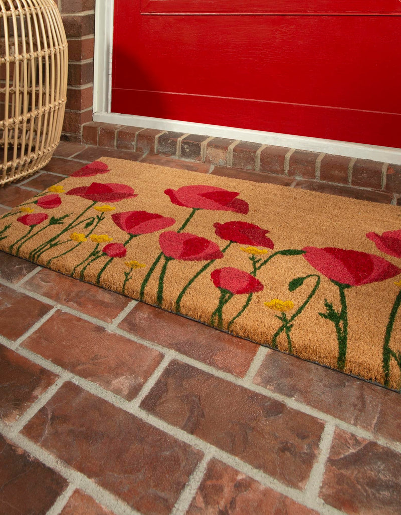 Threshold Welcome Collection Area Rug -  Plaza Rectangle Natural  lifestyle 3
