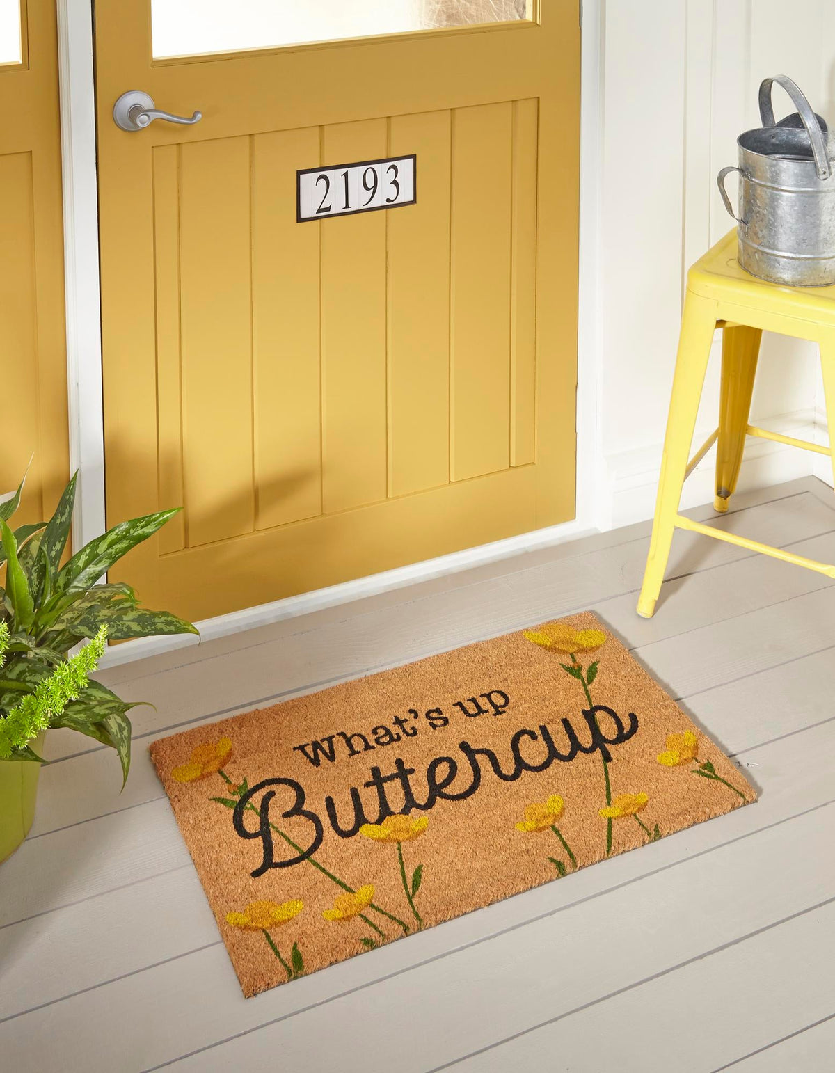 Threshold Welcome Collection Area Rug -  Courtyard Rectangle Natural  lifestyle 2