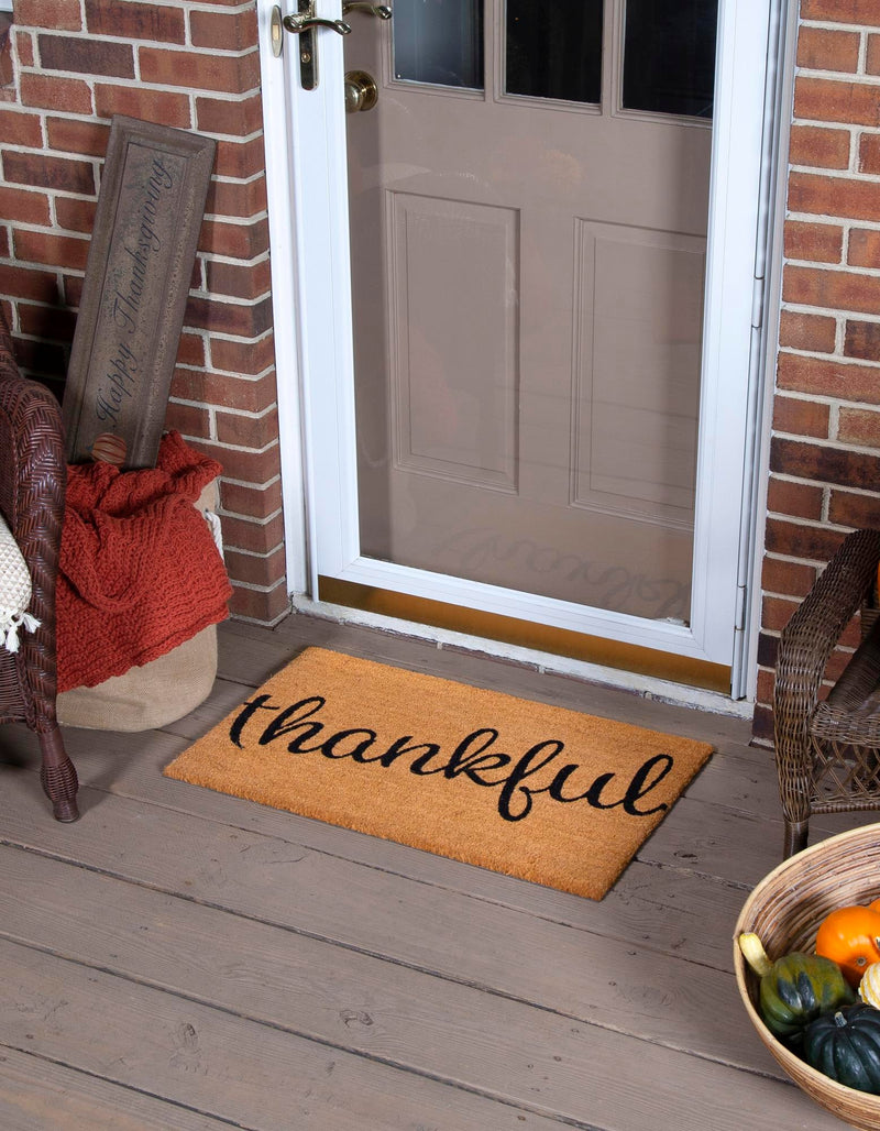 Threshold Welcome Collection Area Rug -  Veranda Rectangle Natural  lifestyle 2