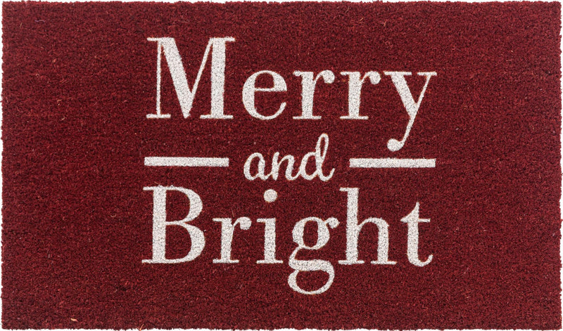 Threshold Welcome Collection Area Rug -  Oasis Rectangle Dark Red Main
