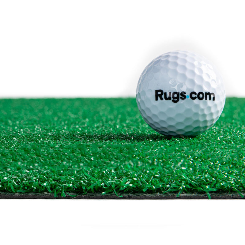 Fairway Green Rug Collection Area Rug - Links Rug Runner Green  lifestyle 8