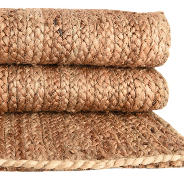 Woven Seaside Elegance Collection Area Rug - Coastline Rectangle Natural  lifestyle 21