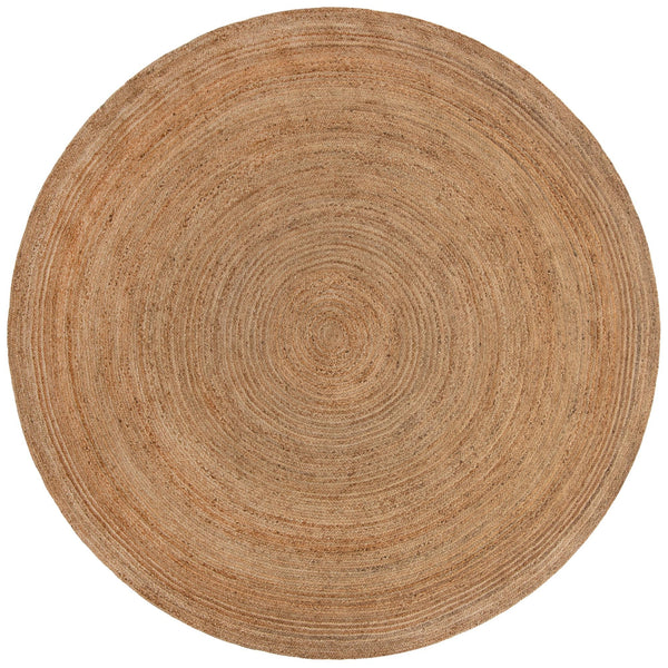 Woven Seaside Elegance Collection Area Rug - Coastline Round Natural  lifestyle 25