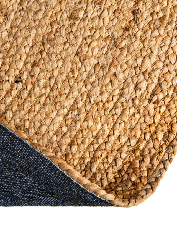 Woven Seaside Elegance Collection Area Rug - Coastline Round Natural  lifestyle 77