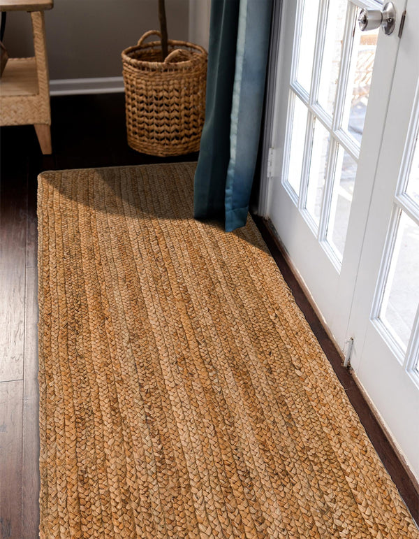 Woven Seaside Elegance Collection Area Rug - Coastline Runner Natural  lifestyle 35