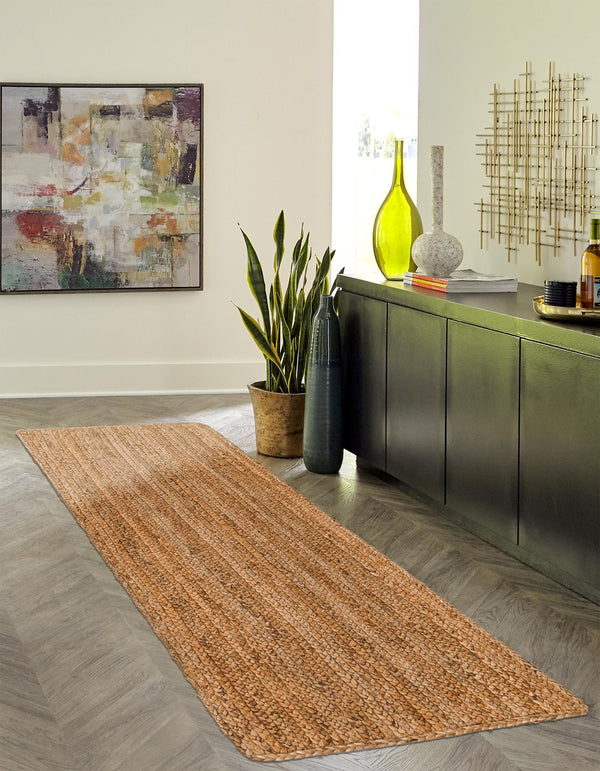 Woven Seaside Elegance Collection Area Rug - Coastline Runner Natural  lifestyle 44