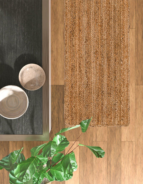 Woven Seaside Elegance Collection Area Rug - Coastline Runner Natural  lifestyle 59