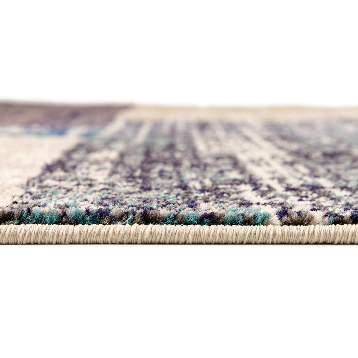 Colorburst Oasis Collection Area Rug - Palette Octagon Multi  lifestyle 31